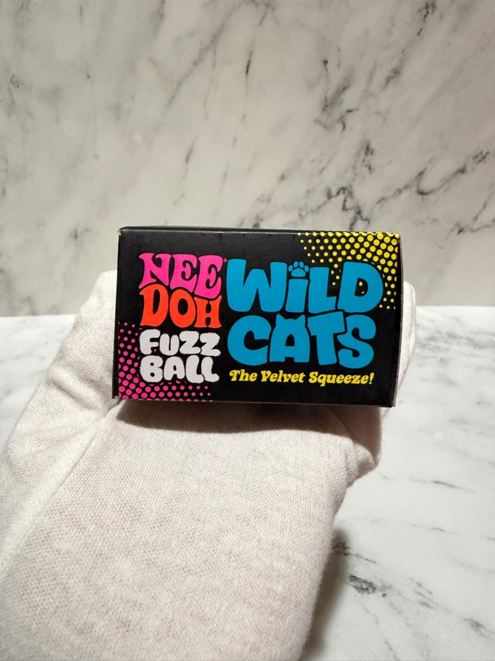 NeeDoh Fuzz Ball Wild Cats - BLUE - Picture 6 of 9